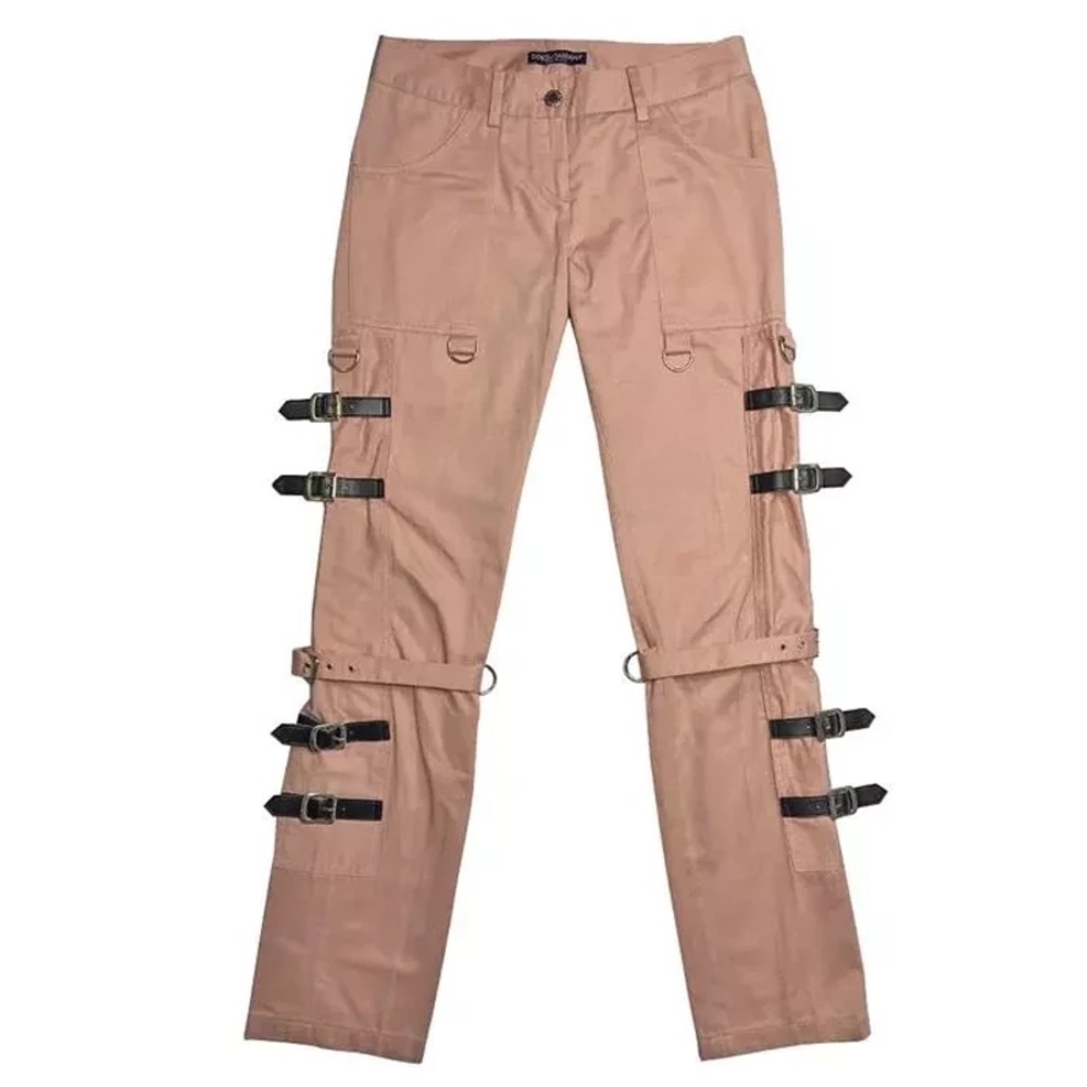 2000s RARE ⭐️ Dolce & Gabbana "SEX" Bondage Pants - Picture 5 of 10